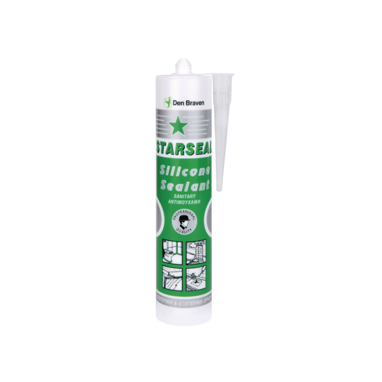 Picture of  DEN BRAVEN SILICONE STARSEAL  TRANSPARENT 280ml