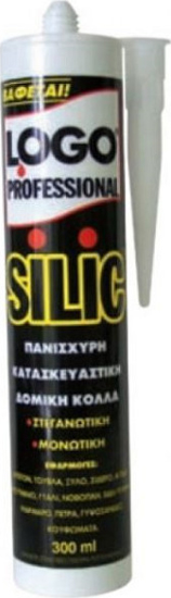 Εικόνα της ΣΙΛΙΚΟΝΗ LOGO SILIC ΜΑΥΡΗ 300ml