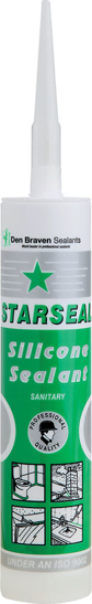 Εικόνα της ΣΙΛΙΚΟΝΗ DEN BRAVEN STARSEAL ΜΑΥΡΗ 280ml