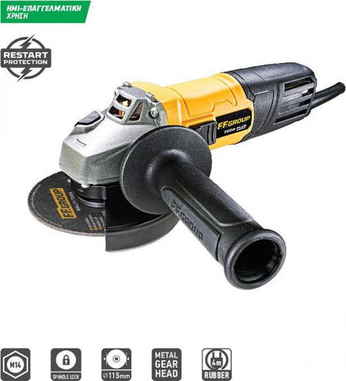 Picture of FF GROUP ANGLE GRINDER AG 115/750 PLUS (41628)