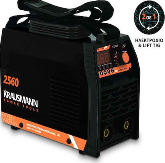 Εικόνα της KRAUSMANN 2560 ΗΛΕΚΤΡΟΣΥΓΚΟΛΛΗΣΗ INVERTER MMA TIG IGBT 200A