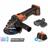 Picture of SET KRAUSMANN ANGLE GRINDER 125mm  LI-ON 4.0A 20V  & BATERRY & CHARGER & SOFT CASE (U87020-14SB)