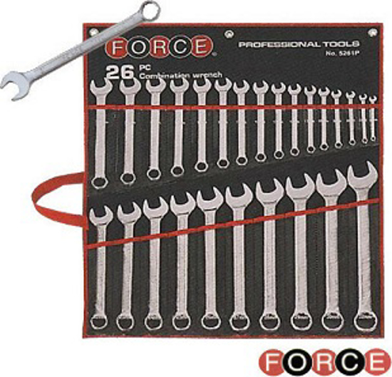 Picture of COMBINATION WRENCH SET 26 PCS (6-32) FORCE